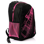 Meteor Hathor Backpack Black and Pink fekete hátizsák 75459