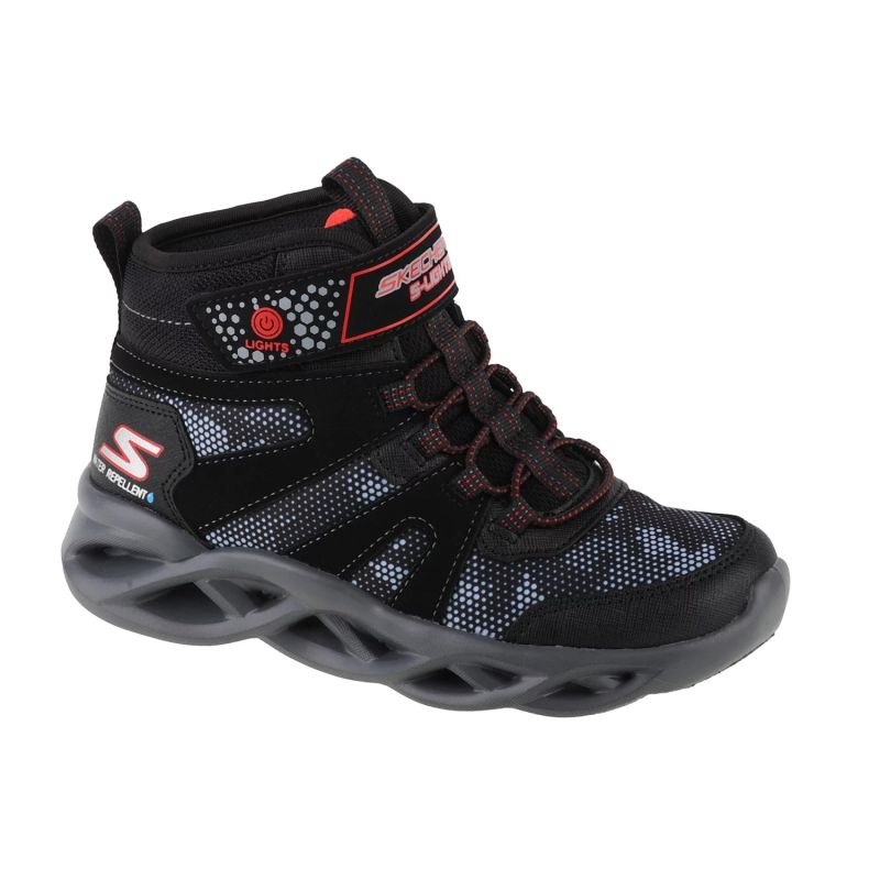 Skechers Twisted Brights - Zerrix 400145L-BKRD Black 28 General