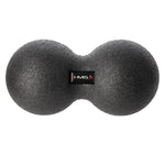 HMS Double Massage Ball / Duo Ball BLM02 12*24CM fekete edzéssegítő 17-42-023