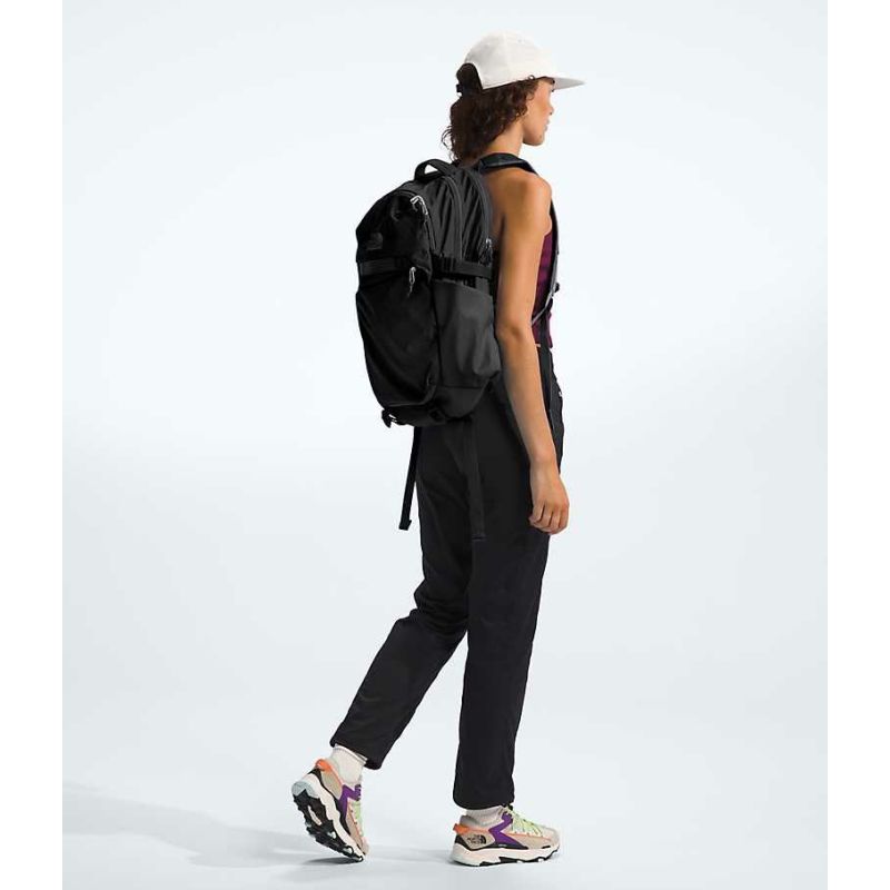 The North Face Router Backpack Nylon, Recycled Polyester fekete hátizsák