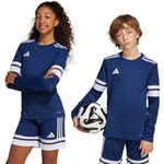 adidas Squadra 25 Long Sleeve Navy Blue Kids T-Shirt JJ0049 Egyéb