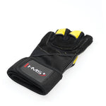 HMS Black/Yellow RST01 rM Gym Gloves fekete kapuskesztyű 17-63-201