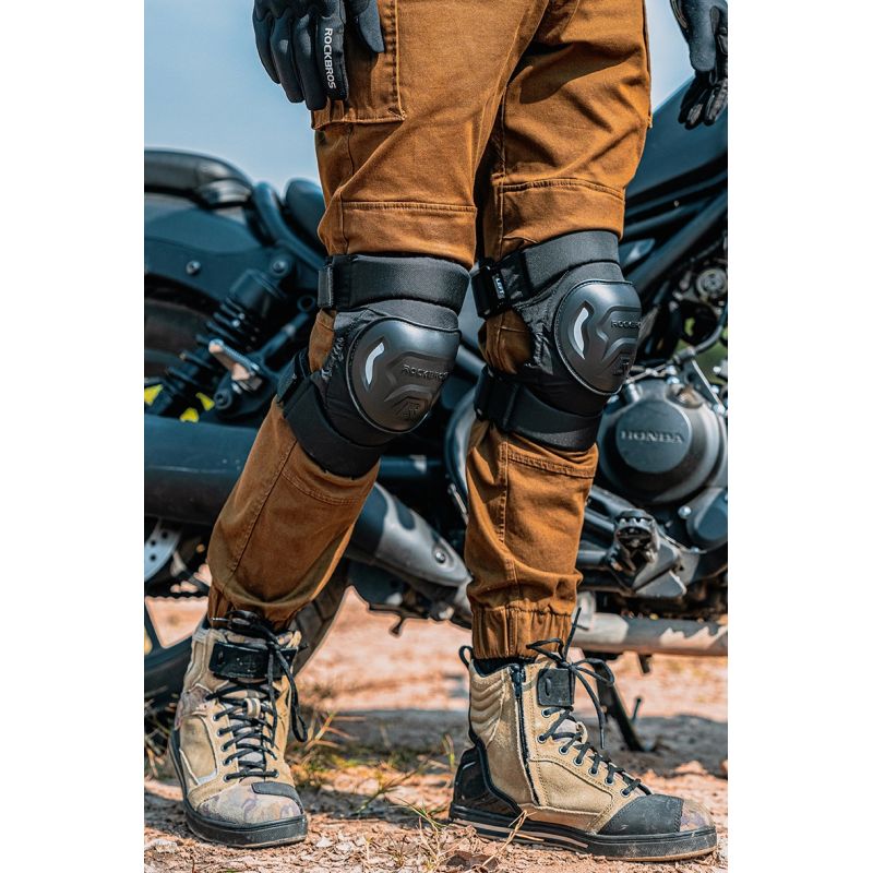 Rockbros 19230003001 knee pads - black fekete protectors and knee pads
