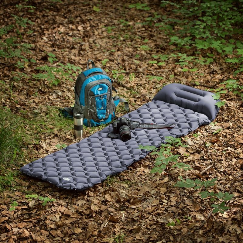 Nils Camp NC4006 camping mat with pump - 5 cm 15-05-028 szürke kabát