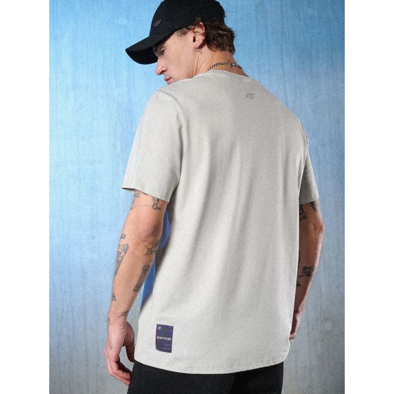 4F Men's regular printed T-shirt póló 4FRSS26TTSHM3657-27S