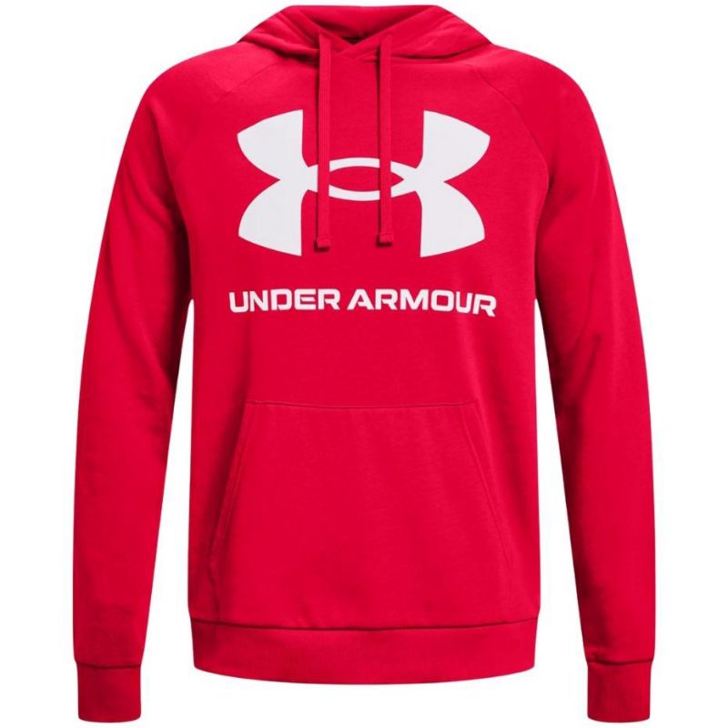 Under Armour Under Armor Rival Fleece Big Logo HD 1357093 600 sweatshirt piros pulóver