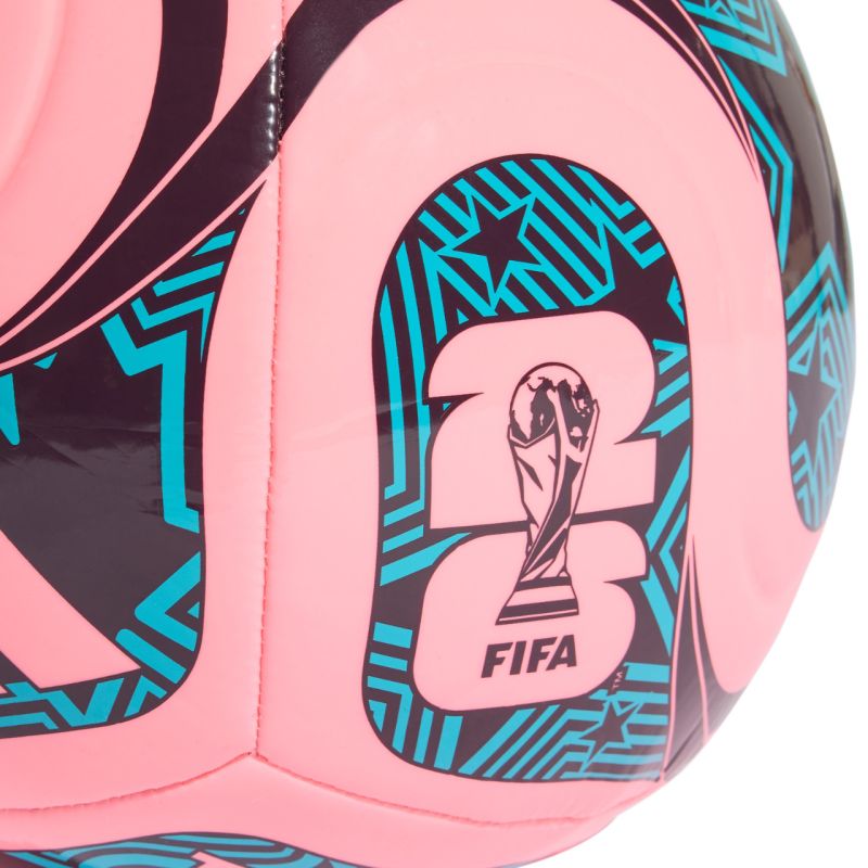 adidas World Cup 26 Trionda Club pink JD8029 football Labda