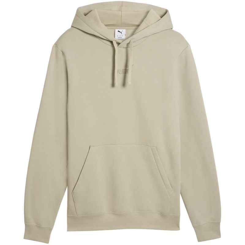 Men's Puma ESS No. 1 Logo Centered Hoodie Gray 692914 szürke kapucnis pulóver
