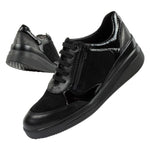 Scholl Emma Laces W shoes fekete shoes, rain boots