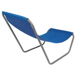 Enero Foldable Garden And Beach Chair And Bag Blue Camp kék deckchairs, bags