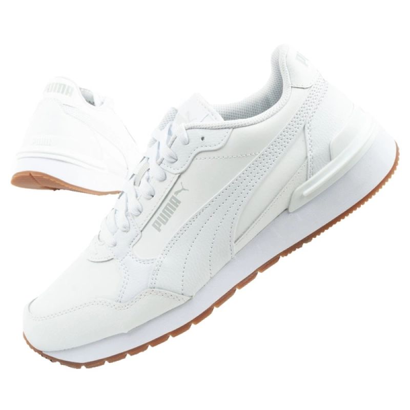 Puma ST Runner v4 sports shoes sneakers men's white leather fashionable Cipő