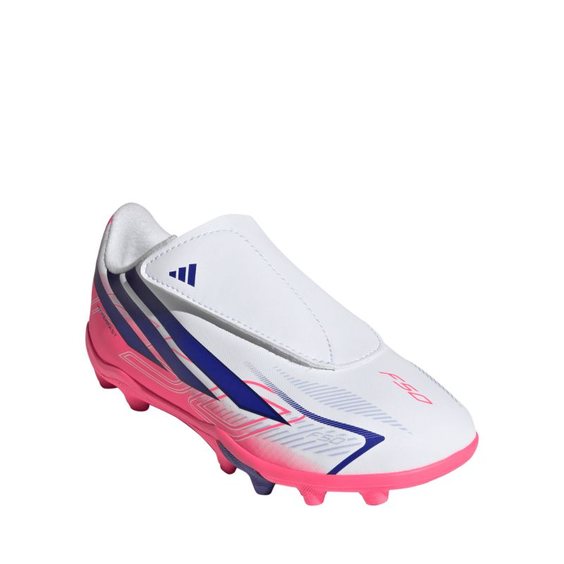 Adidas F50 Hyperfast Club Velcro FG/MG Kids' Soccer cipő KK1345