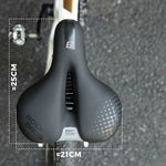 Rockbros 6876 comfortable ergonomic bicycle saddle - black