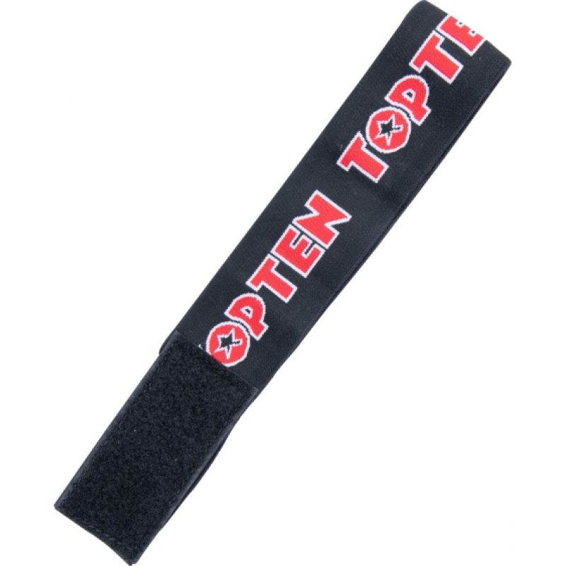 TOP TEN Replacement strap for OSTT-PU "SUPERLIGHT" GLOSSY foot protectors, black fekete protectors and knee pads, belts