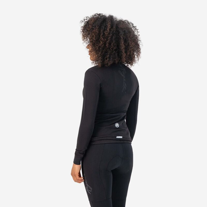 Rogelli women's sweatshirt DISTANCE fekete pulóver