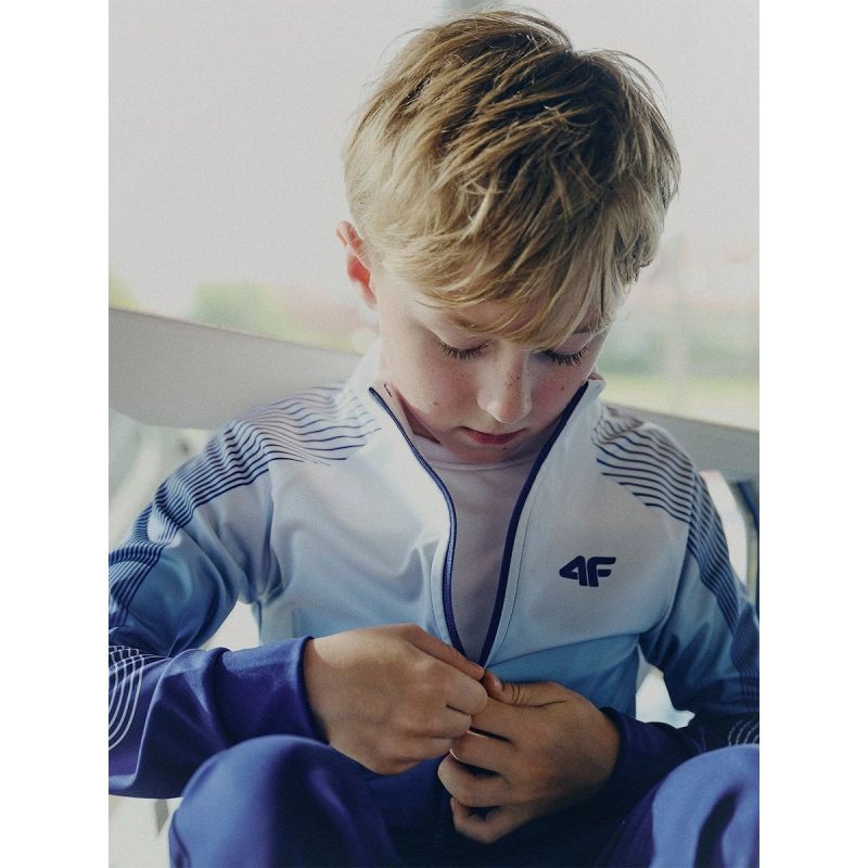 4F Regular sports sweatshirt without hood for boys 158/164 ruházat 4FJRSS26TFSWM1043-90A