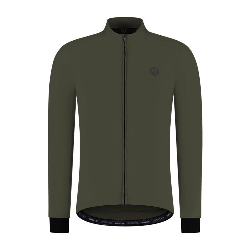 Rogelli SIGNATURE long sleeve t-shirt green 3XL zöld póló