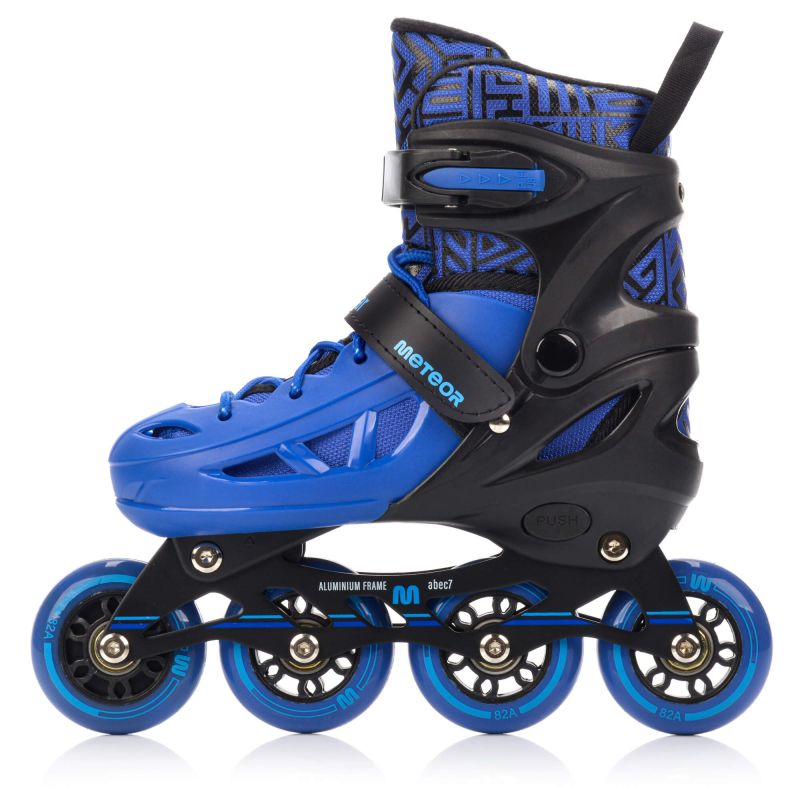 Meteor M 34-37 Loky Roller Skates Black/Blue