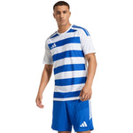 Adidas Men’s Hooped 26 Jersey white- kék férfi póló KF3389