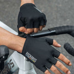 Rockbros ROAD TO SKY Short Shock Absorbing Cycling Gloves L - Black l \ czarny kesztyű 16220043002-211645