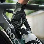 Rockbros 16110006002 shock-absorbing cycling gloves size - green and black fekete kesztyű