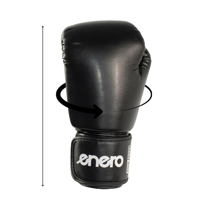 Enero Boxing Gloves Black 10oz fekete kesztyű