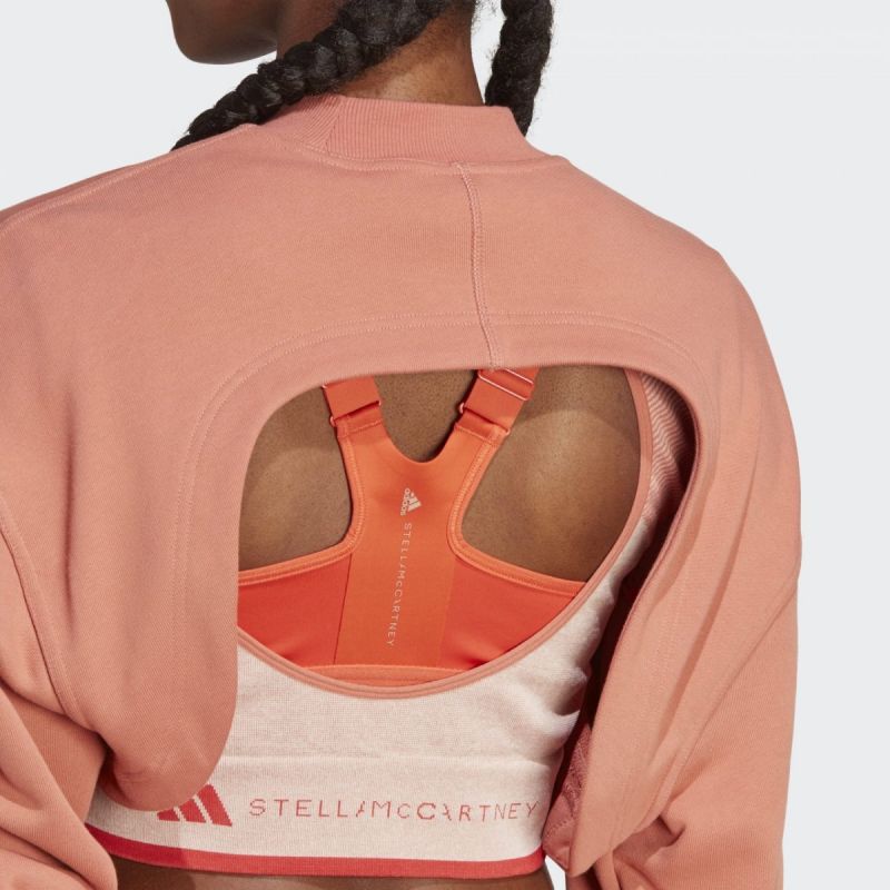 Adidas by Stella McCartney TrueCasual Cropped Sportswear Sweatshirt W HT1111 Pulóver
