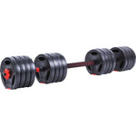 Pure 2 Improve Foldable Composite Bar Bell 40kg dumbbell, strength training equipment, training equipment