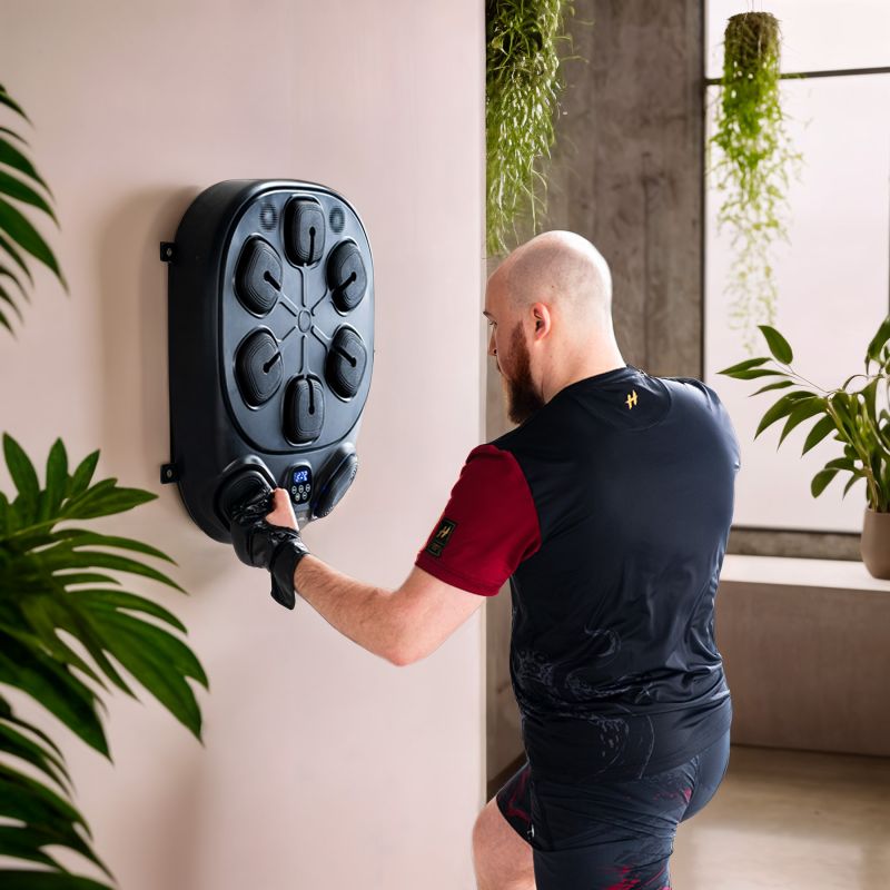 HMS Tb10 Electronic Bluetooth Boxing Target With Music And Gloves Battery kesztyű 17-44-371