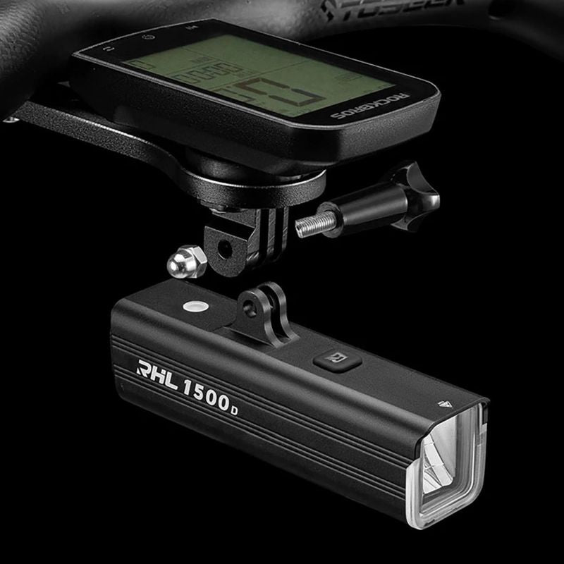 Rockbros Front Bike Light IPX6 - fekete lights, tourist equipment