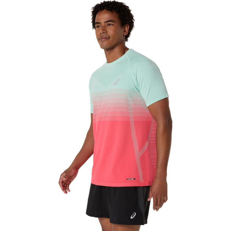 Asics Seamless SS Top M 2011C398700 Ruházat