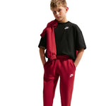 Nike Sportswear Club Fleece Kids' piros nadrág FD3008608