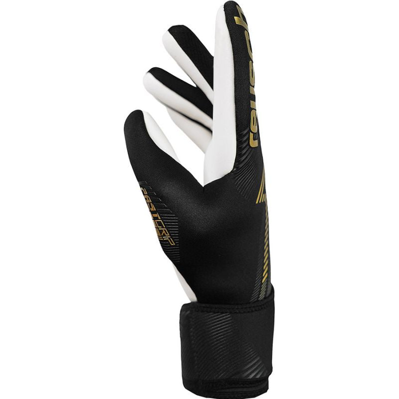 Reusch Fastgrip Silver Goalkeeper Gloves M 55 70 700 fekete kesztyű 55702007707