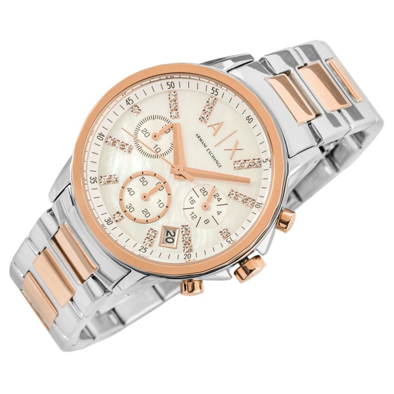 ARMANI EXCHANGE Banks Chronograph AX4331 Women's Watch + BOX