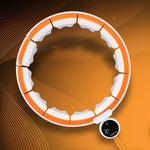 HMS Hhm21 Hula Hop White/Orange With Magnets, Tpe Protection And Weight + Counter narancssárga edzéssegítő 17-44-597
