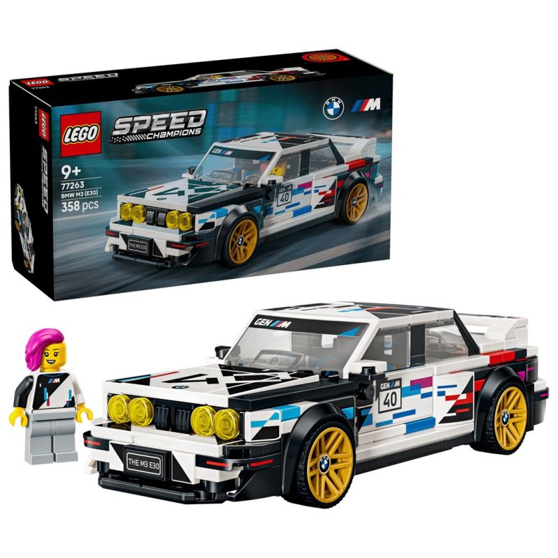 Champion LEGO Speed Champions - BMW M3 (E30) versenyúszó 77263