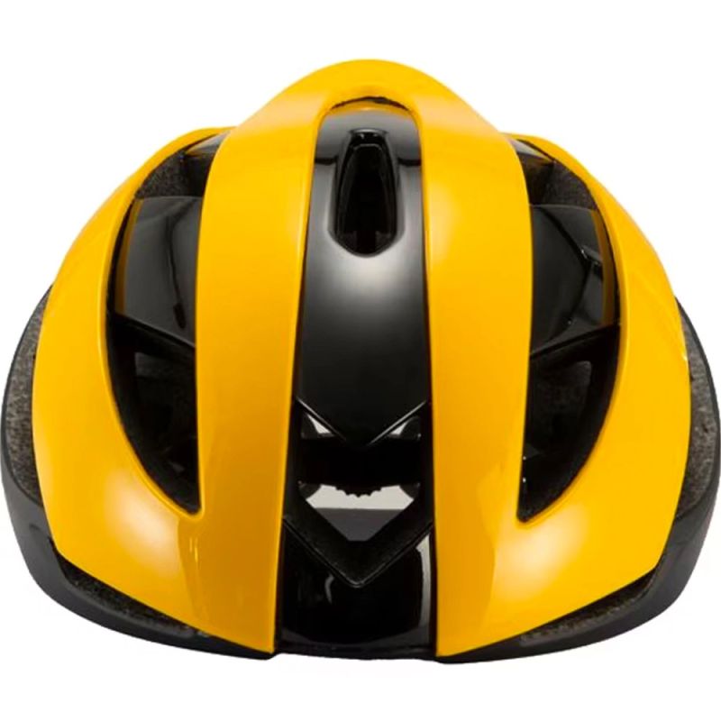 Rockbros 10110004006 bicycle helmet, size M - yellow and black czarny || żółty \ m helmets