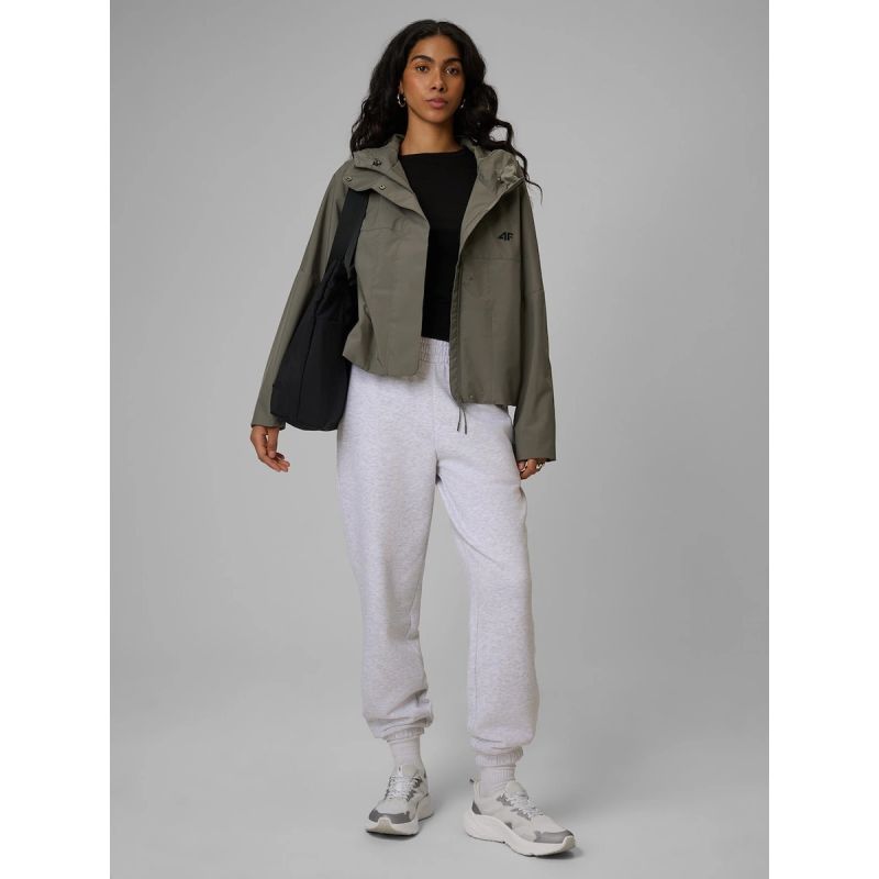 4F Longsleeve slim smooth women's ruházat