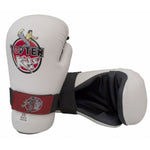 TOP TEN Pointfighter Open Gloves - ROTT-KIDS czerwony kesztyű