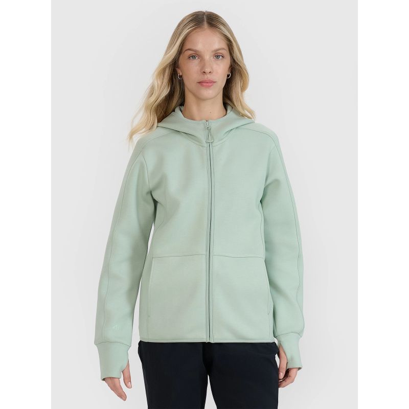 4f Women's zip-up hooded sweatshirt 4FWSS25TSWSF1561-47S General
