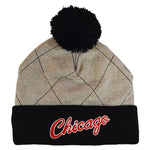 Mitchell & Ness NBA Quilted Pom Beanie HWC Chicago Bulls uniwersalny kötött sapka