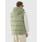 Men's down vest with natural filling 4F 4FWAW24TVJAM148-43S mellény