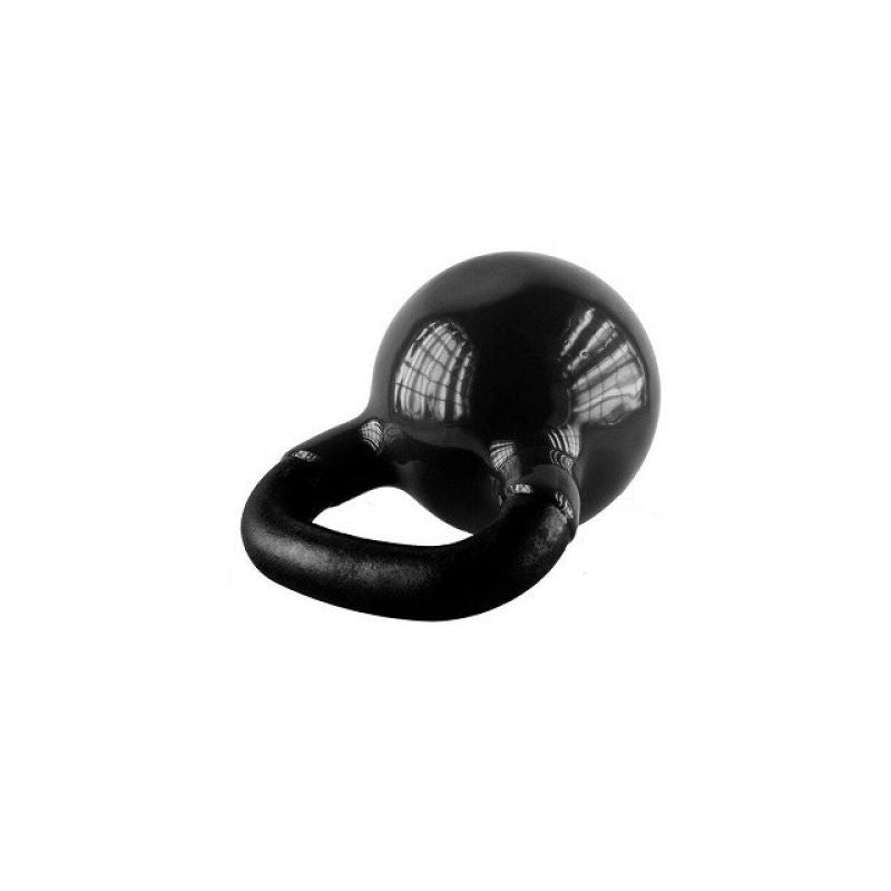 HMS Vinyl Kettlebell 10 kg black KNV10 fekete súlyzó 17-64-069