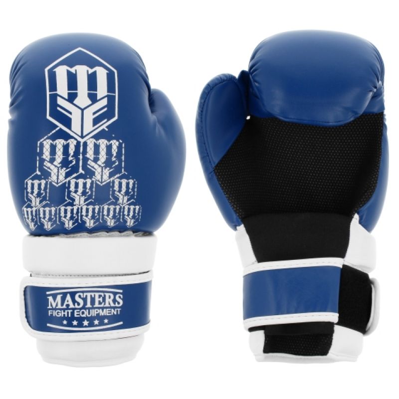 MASTERS FIGHT EQUIPMENT ROSM-FIGHT open gloves piros kesztyű 0151687-02M