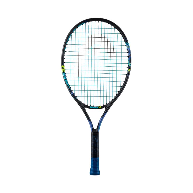 Head Novak 23 cv3 3/4 tennis racket with cover, black and blue, 235014 SC06