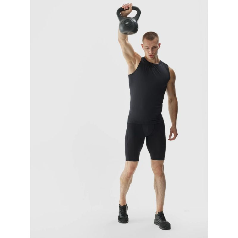 Men's 4F quick-drying slim training 4FWAW24TFSTM002-20S short