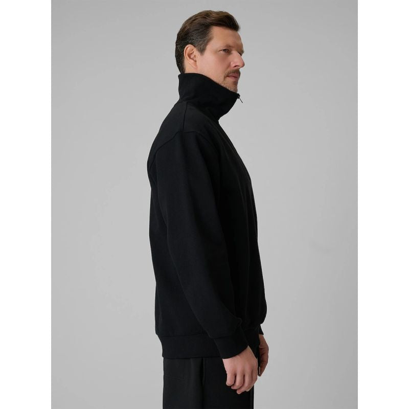 Men's regular sweatshirt without hood 4F