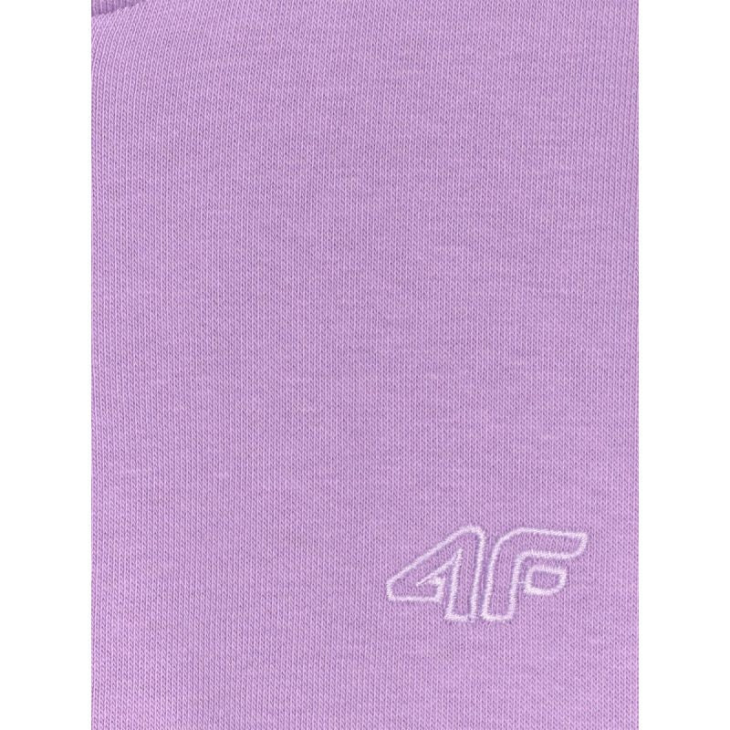 Girls' sweatshirt with a hood, 4F 4FJRAW25TSWSF2466-51S kapucnis pulóver