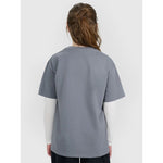 Oversized T-shirt with print for girls 4F 4FJWAW25TTSHF2387-23S póló