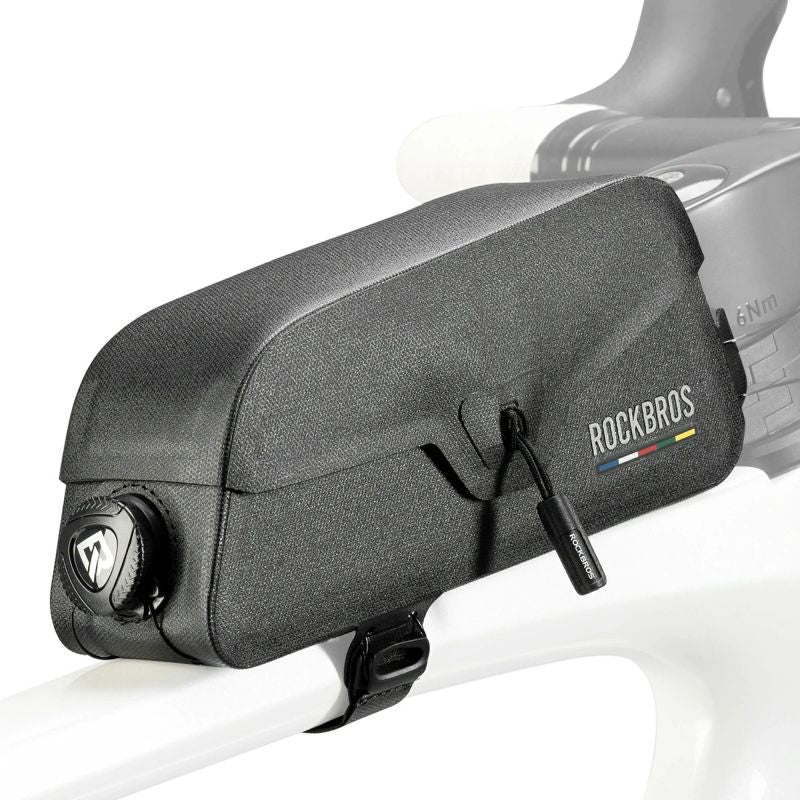 Rockbros AS-134 ROAD TO SKY waterproof bike frame - black 0.6 l táska
